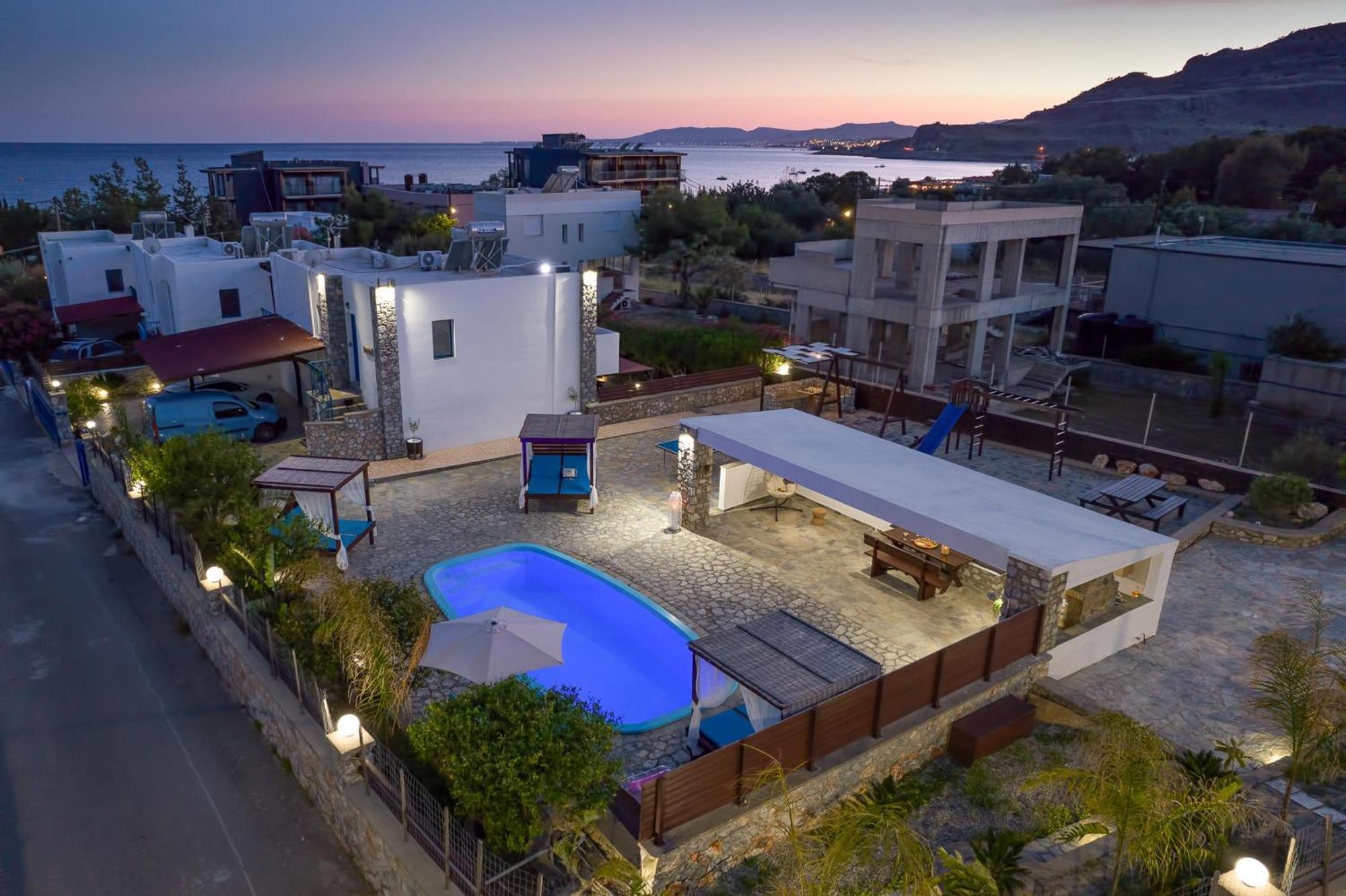 Maripaul Family Villa Lardos Exterior photo